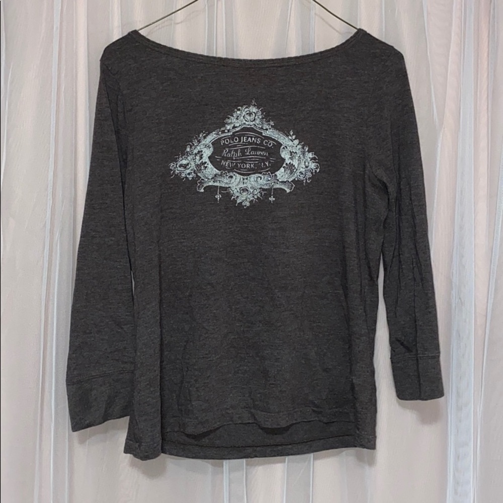 Ralph Lauren Polo Jeans Co. Capri sleeve shirt